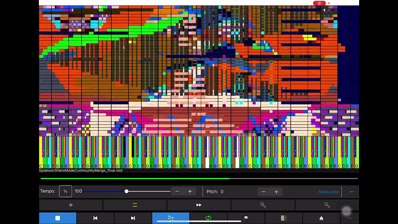 [Black MIDI] Splatoon 3 Hero Mode Community Merge