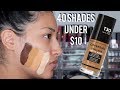 NEW COVERGIRL TRUBLEND MATTE MADE FOUNDATION | ALL DAY FOUNDATION WEAR TEST - Alexisjayda