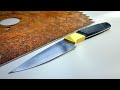 Knife Making - Making a Knife From an old Saw blade