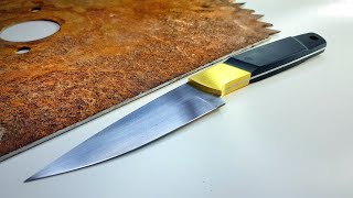 Knife Making - Making a Knife From an old Saw blade by Edward Knives  35,593 views 1 year ago 15 minutes