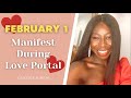 DAY 1: HOW TO MANIFEST USING &quot;I LOVE&quot; AFFIRMATIONS | FEBRUARY LOVE PORTAL 🌈💖🦋 SPECIFIC PERSON