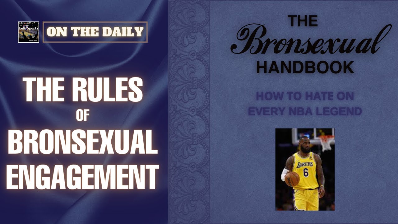 The Bronsexual Handbook: The manual obsessive LeBron James fans use to hate  on NBA legends - YouTube