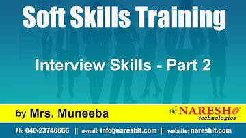 Interview Skills - Part 2 | Soft Skills Tutorial