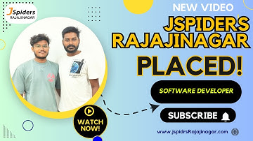 I GOT PLACED  DEVOPS ENGINEER IN TOP MNC COMPANY FROM JSPIDERS RAJAJINAGAR