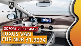 DFM Forthing 4 U Tour: Günstiger Familien Van (7 Sitzer) mit Luxus-Ausstattung | Idealer UBER Fahrer
