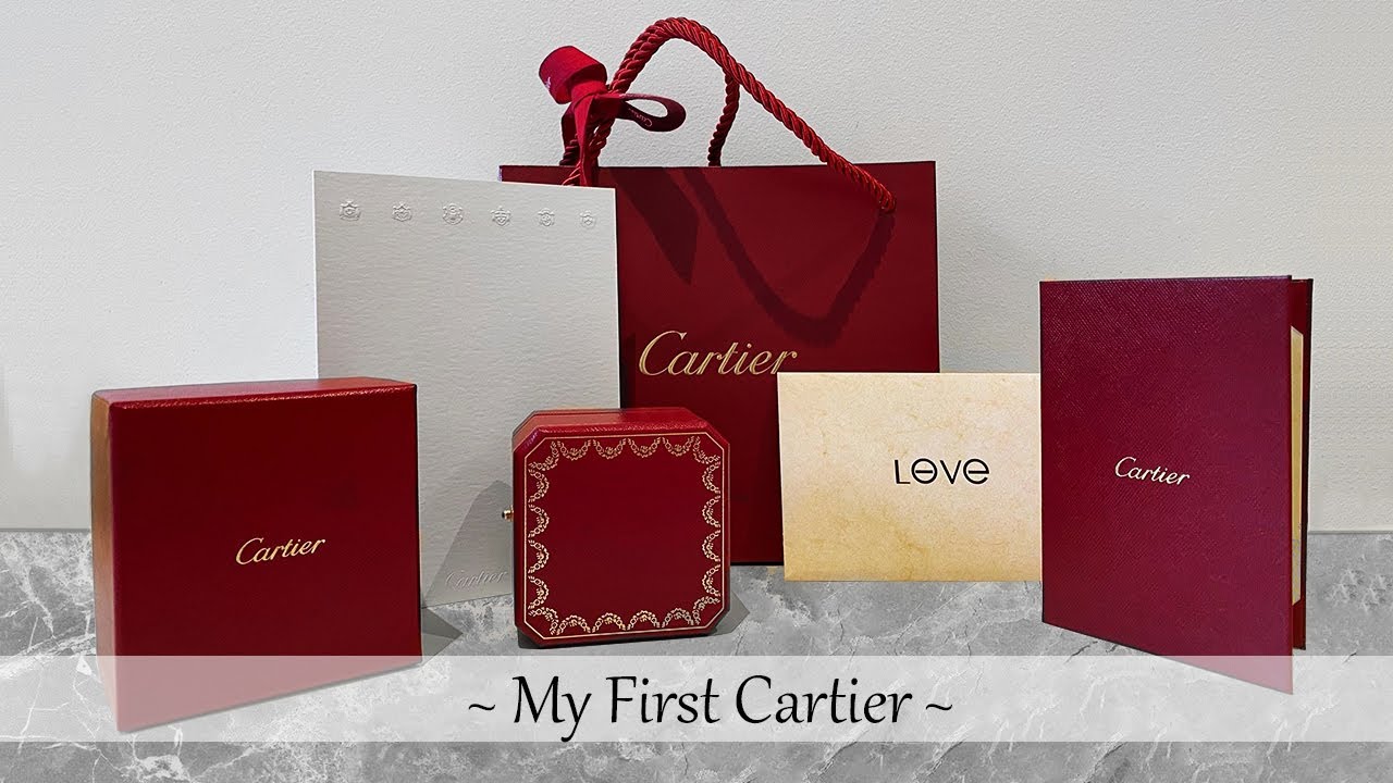 cartier love unboxing