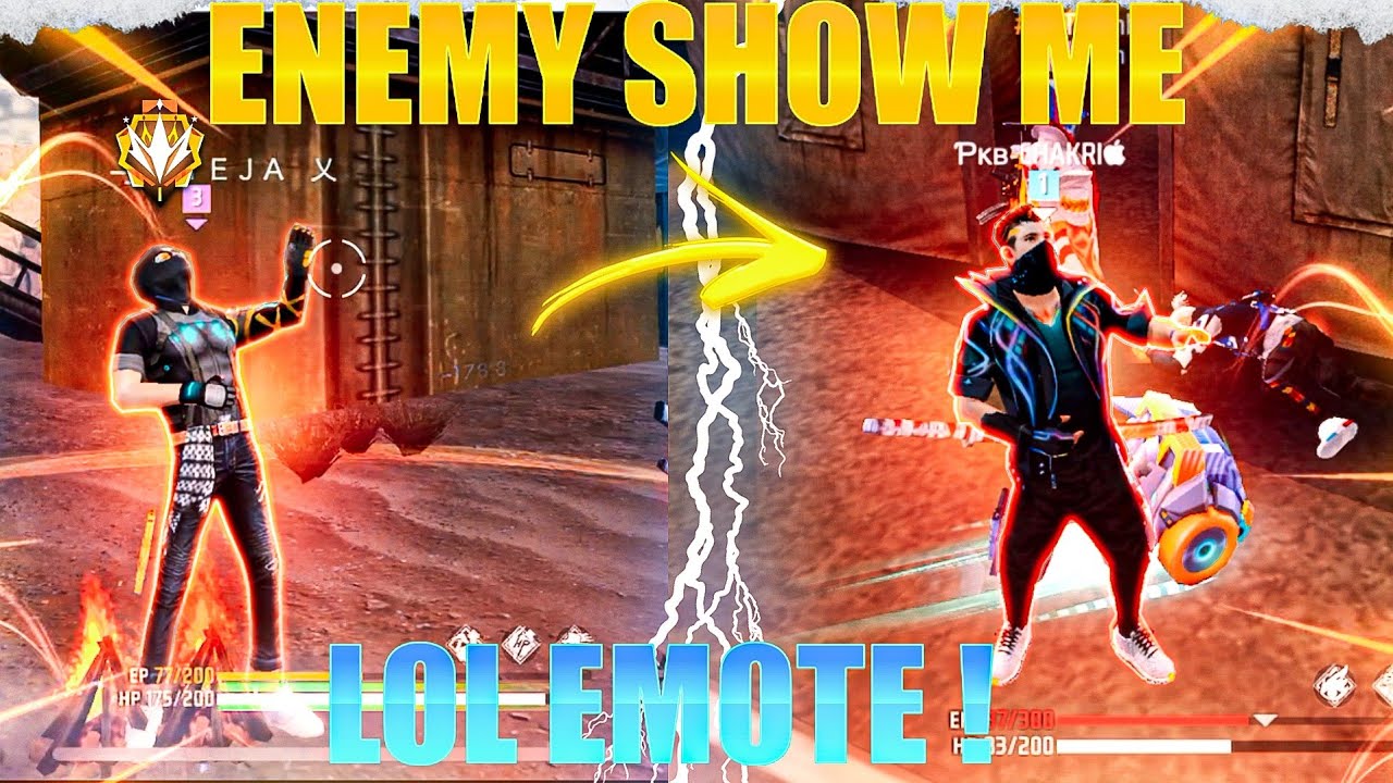 RANDOM PLAYER SHOW ME LOL EMOTE IN CS-RANK-OP REVENGE MATCH# ...
