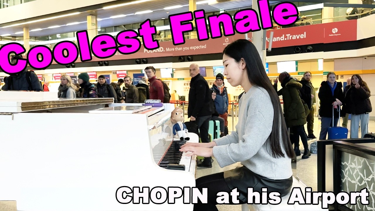 I Played Chopin’s Most Insane Finale at Chopin Airport