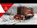 Первый снег Апшеронской УЖД 2020/ First snowfall on the Apsheronsk narrow-gauge railway [22.11.2020]