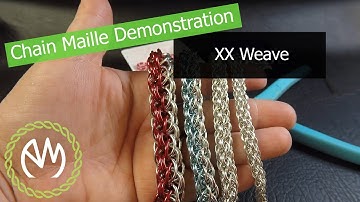 Chain Maille Weave Tutorial - XX Weave