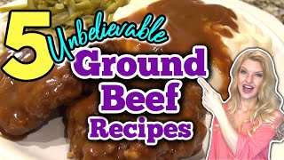 Mouth-Watering GROUND BEEF RECIPES You Will Make Again and Again | Easy Recipes Using GROUND BEEF