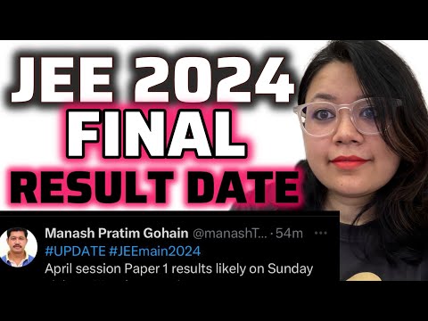 JEE 2024 - Result Date Latest Update | Dates Changed ? #jee1