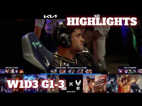 VIT vs MKOI - Game 3 Highlights | Week 1 Day 3 LEC Summer 2026 | Movistar KOI vs Vitality G3 W1D3