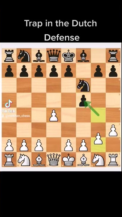 Chess Traps: Trap in the Dutch Defense