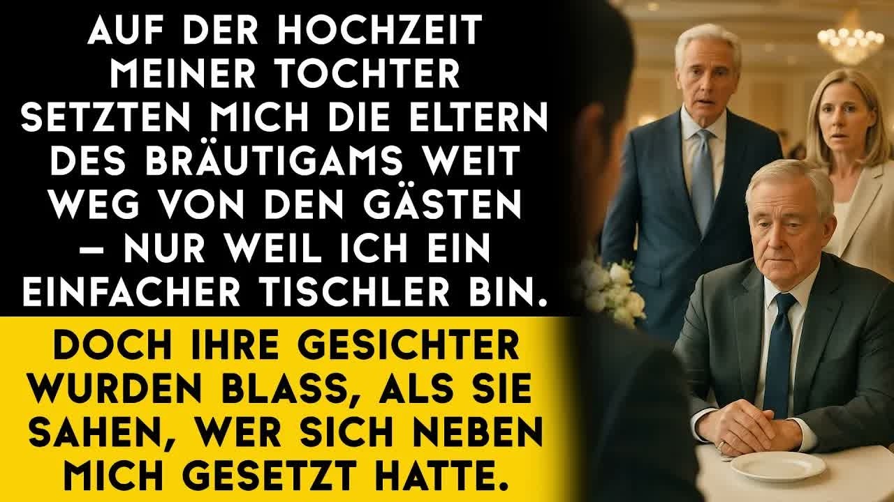 Man setzte mich an einen abgelegenen Tisch neben der Küche… bis ein „besonderer“ Mensch den Sa