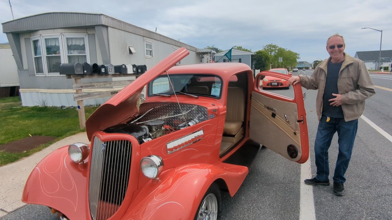 Cruisin' Ocean City Maryland 34 Ford Three Window Coupe - YouTube