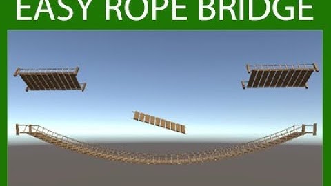 Unity Asset Store - Easy Rope Bridge