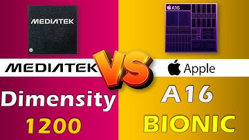 MEDIATEK DIMENSITY 1200 VS APPLE A16 BIONIC | Which One is the Better Processor?