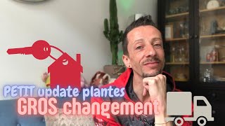 #63-Update Plantes & du changement à venir 🤩😜👍🏼 #plantaddict #happy