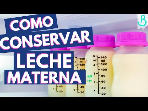 🤱🏻🥛COMO ALMACENAR LECHE MATERNA *TODAS LAS PAUTAS* || Baby Suite by Pau