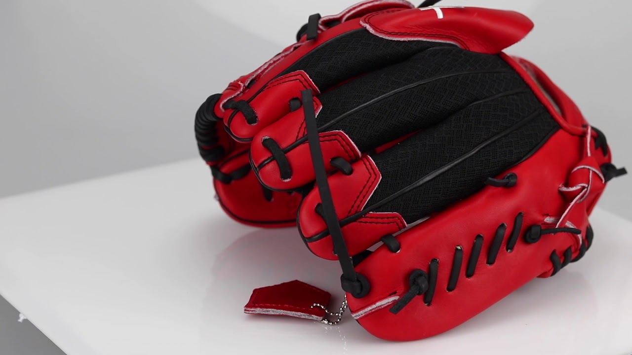 44 Pro Custom Baseball Glove Signature Series Red Canada Modified