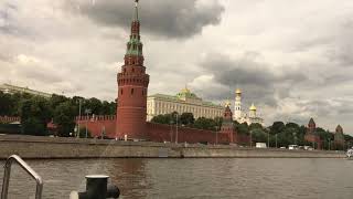 View of the Kremlin from the river 15:07:2019