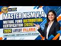 NISM VA - Mutual Fund Distributors Certification Examination || 2026 - Latest Syllabus
