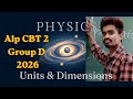 Units and Dimensions Basic to Higher level #alpcbt2 #rrbgroupd #railaway #ssc @PhysicsWithSujit