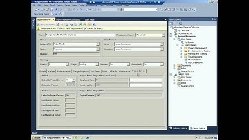Managing Project Details in a Project Plan Mapped to a Project Server in Team Foundation Server