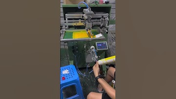Glass hose screen printing machine, curved screen printing machine丝印机，移印机，丝网印刷机厂家直销