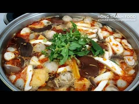 #1 Lẩu Chay chua cay l Món ăn chay thơm ngon kích ăn cho ngày chay của Hồng Thanh Food Mới Nhất