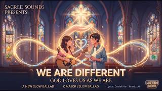 God's love embraces our differences. Hear 'EVEN IF WE ARE DIFFERENT' Daniel Kim과 AI가 만든 찬양 '우리는 달라도