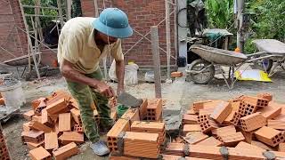 Thợ hồ xây nhà rất hay!
