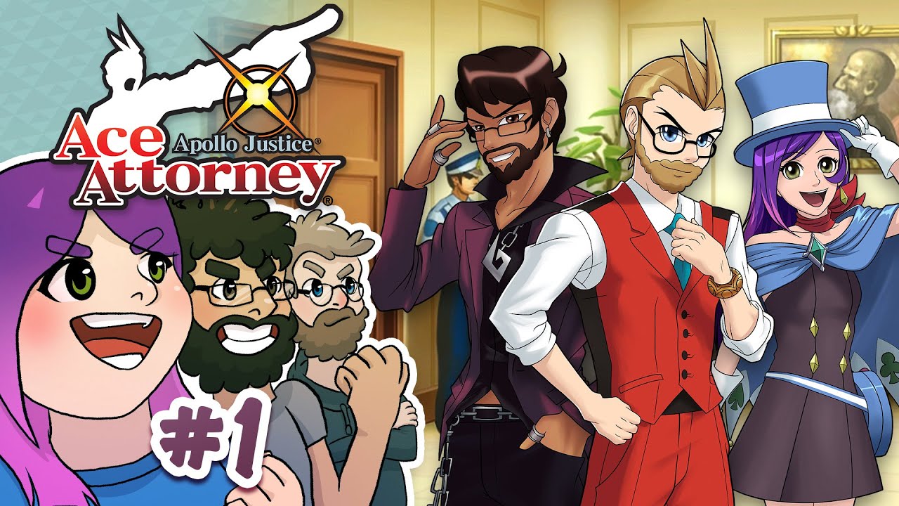 It's Time for Justice! APOLLO JUSTICE! - Apollo Justice: Ace Attorney #1