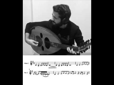 مرافقة ابني يزن جومر لموسيقا مشاهد الامل توزيعAnil Ghoshen 