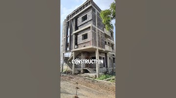 3-Storey Modern Building | From Render to Reality #Construction #ModernHome#buildingconstruction