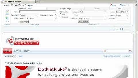 DotNetNuke Tutorial, SEO Friendly URLs - Video #95