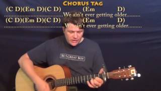 Closer (The Chainsmokers) Strum Guitar Cover Lesson with Chords/Lyrics