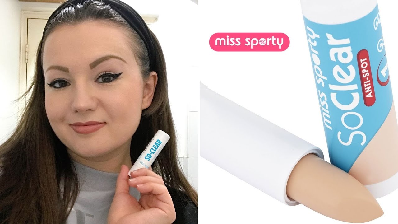 Miss Sporty So Clear Coverstick Concealer – Anti-Spot Abdeckstift In 01 Fair
