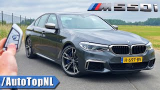 2020 BMW 5 Series M550i 530HP 4.4 V8 BiTurbo REVIEW on AUTOBAHN [NO SPEED LIMIT] by AutoTopNL