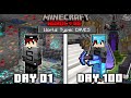 I Survived 100 Days Of Hardcore Minecraft, In A Cave Only World (Hindi)