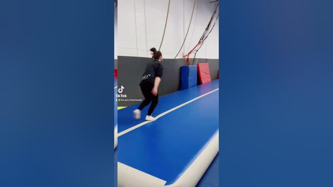 Round off Back Handspring Full Twisting Layout - Cheerleading Tumbling
