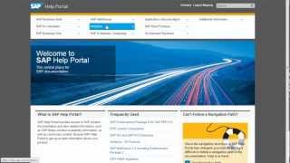 SAP Help Portal Demo