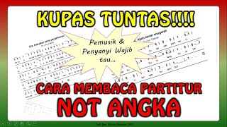Cara Membaca Parur Not Angka Pemu Dan Penyanyi Wajib Tau