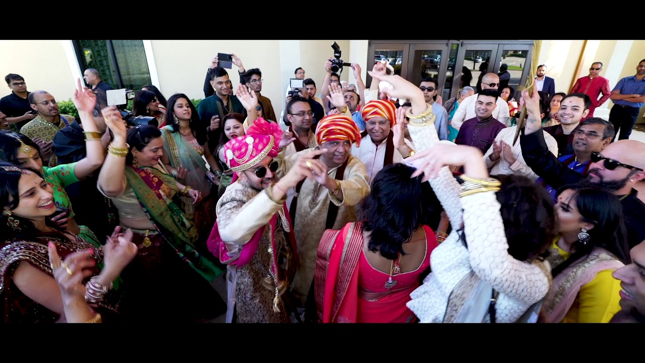 Dallas Indian Wedding Dj Nish S Mobile Baraat Hilton Garden Inn