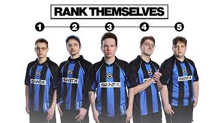 VALORANT PRO PLAYERS BRUTALLY RANK THEMSELVES | GIANTX VALORANT