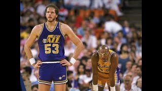 Mark eaton, drafted as the 72nd pick in 4th round of 1982 nba draft.
stands 7 feet 4 inches tall making him one tallest players to ever ...