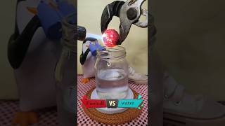Fireball Vs Water 🫙🫙 #subscribe #experiment #asmr #shorts