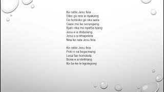 Lutheran Bapedi Church Hymn 218 Ke ratile Jesu fela -  Paul Mofokeng