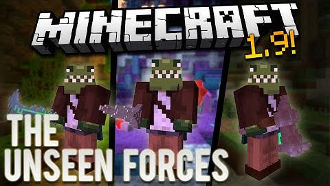 ★Minecraft 1.9 | The Best Map Creation Ever | THE UNSEEN FORCES (Custom 1.9 PVE Map)★